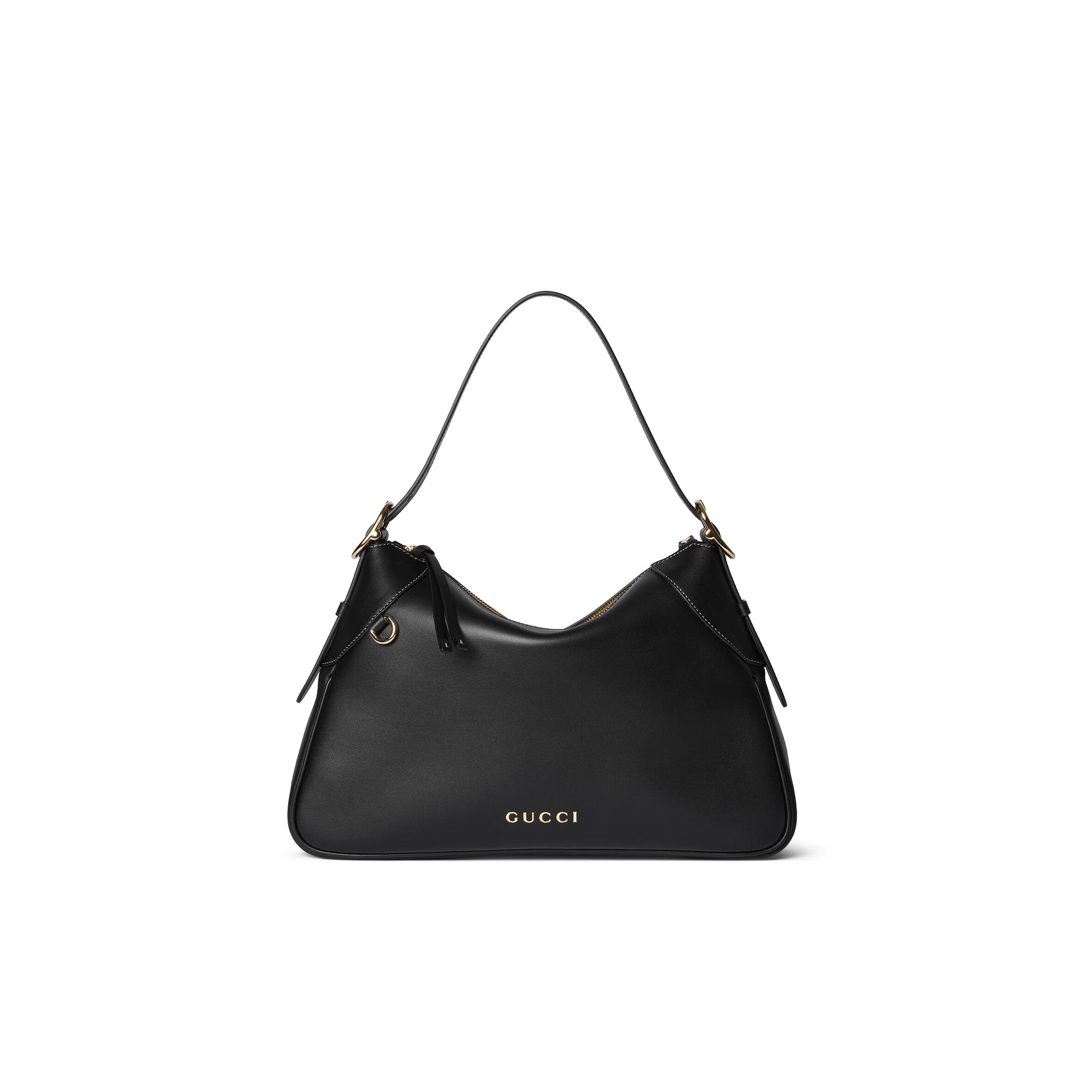 GUCCI GG EMBLEM LARGE SHOULDER BAG 815217 (37*23*8cm)